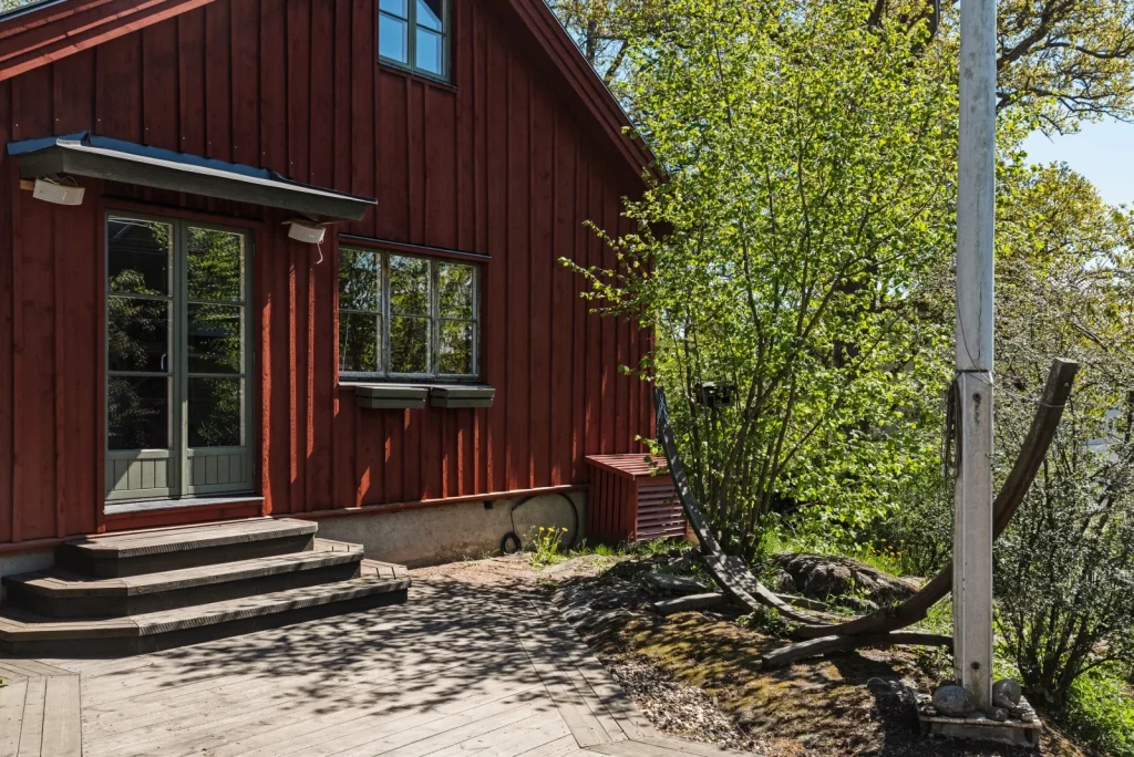 9. Avvaxling Barande Vagg Villa Nykvarn Sormland