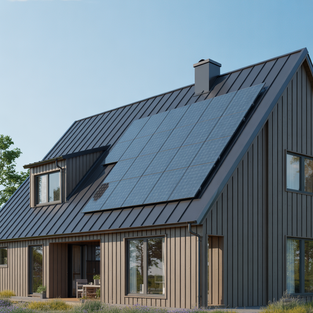 2.Fordelarna med att installera solpaneler pa ett plattak