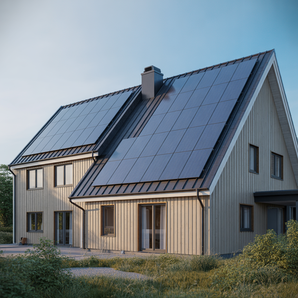 4.Guide till att installera solpaneler pa tak med varierad lutning