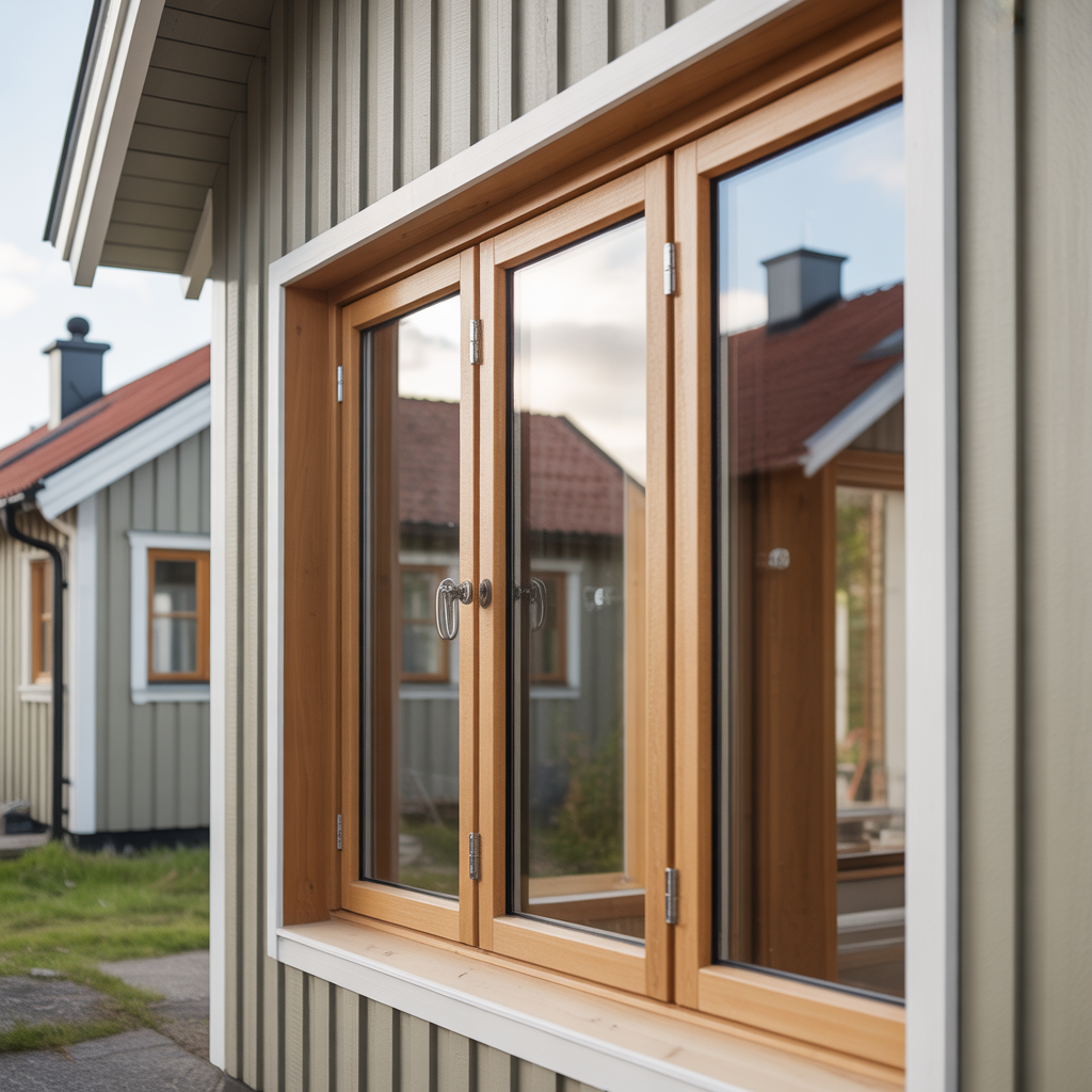 5.Hur installerar du energieffektiva treglasfonster