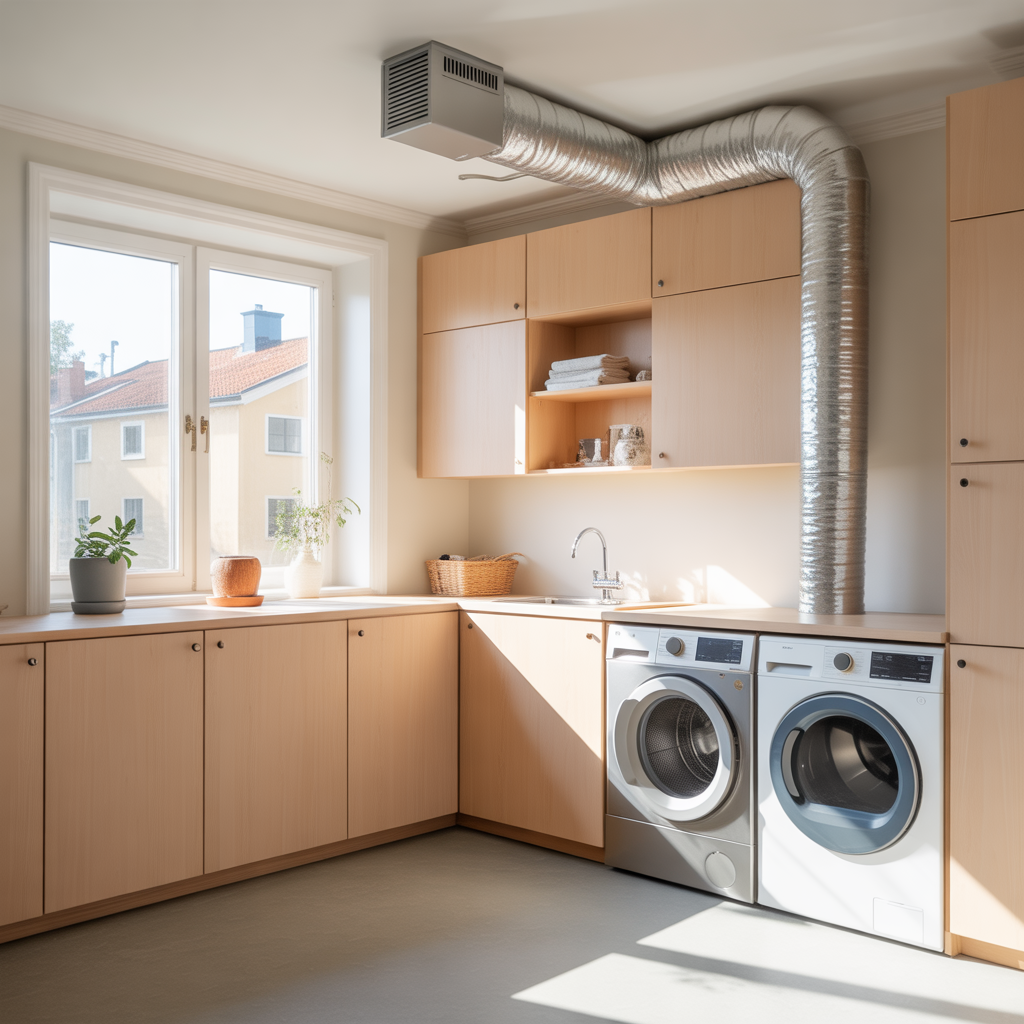 9.Hur skapar du en energieffektiv och ventilerad tvattstuga