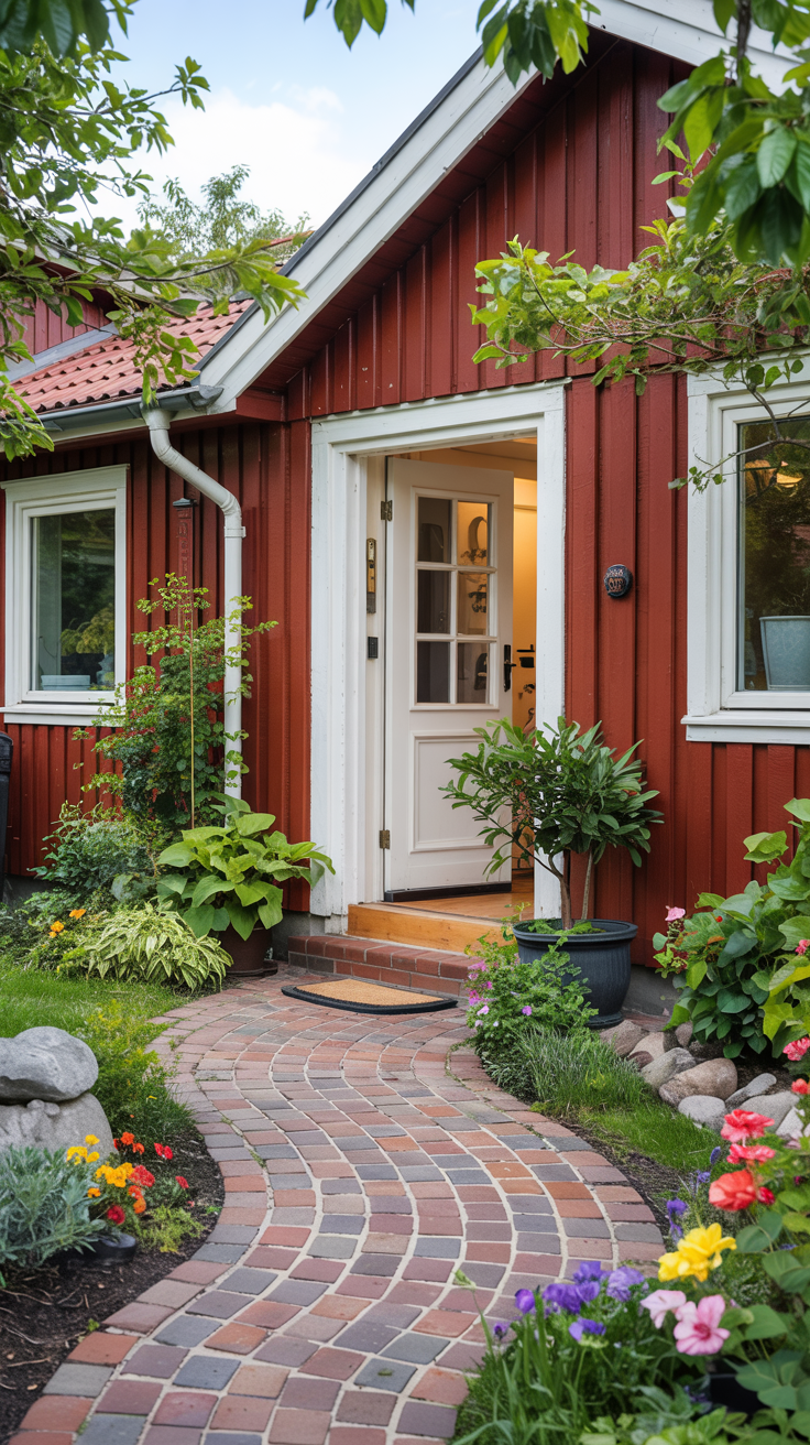 stenlaggning entree 2