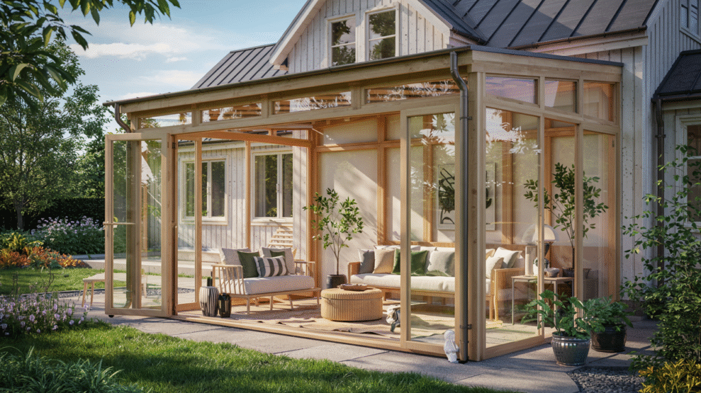 Bygga Uterum & Inglasad Veranda i Strängnäs