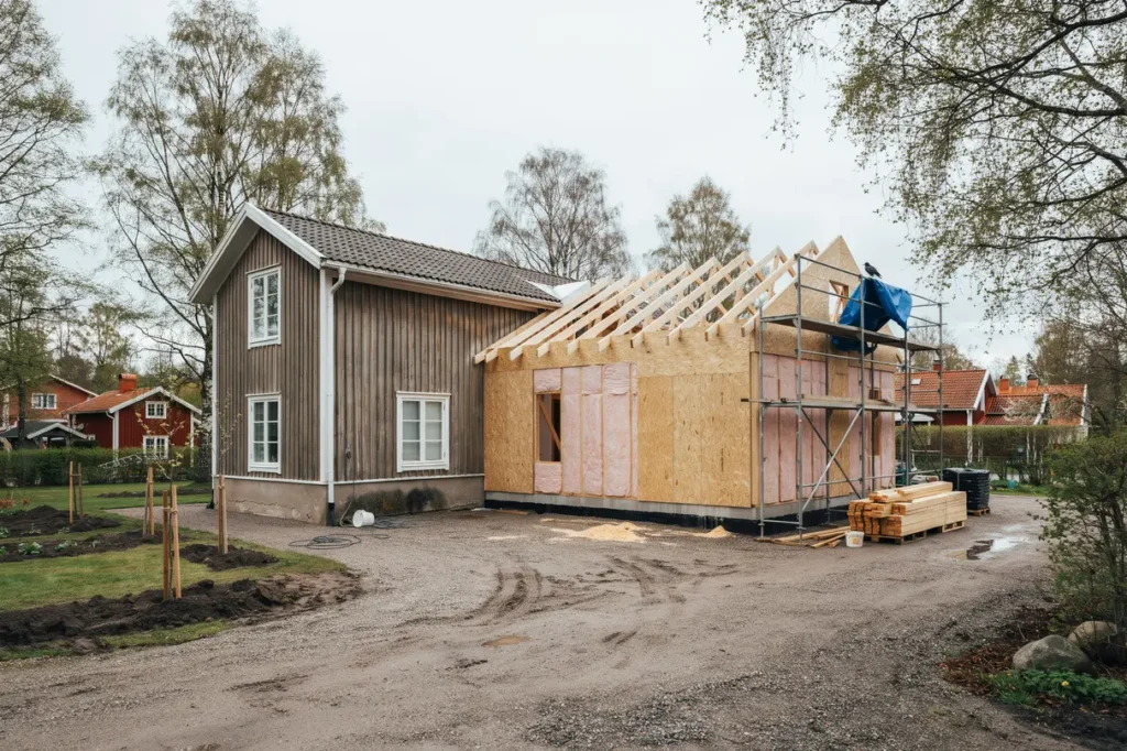 renovering ombyggnad eller tillbyggnad s v ljer du r tt l sning f r att f mer plats och h ja husets v rde