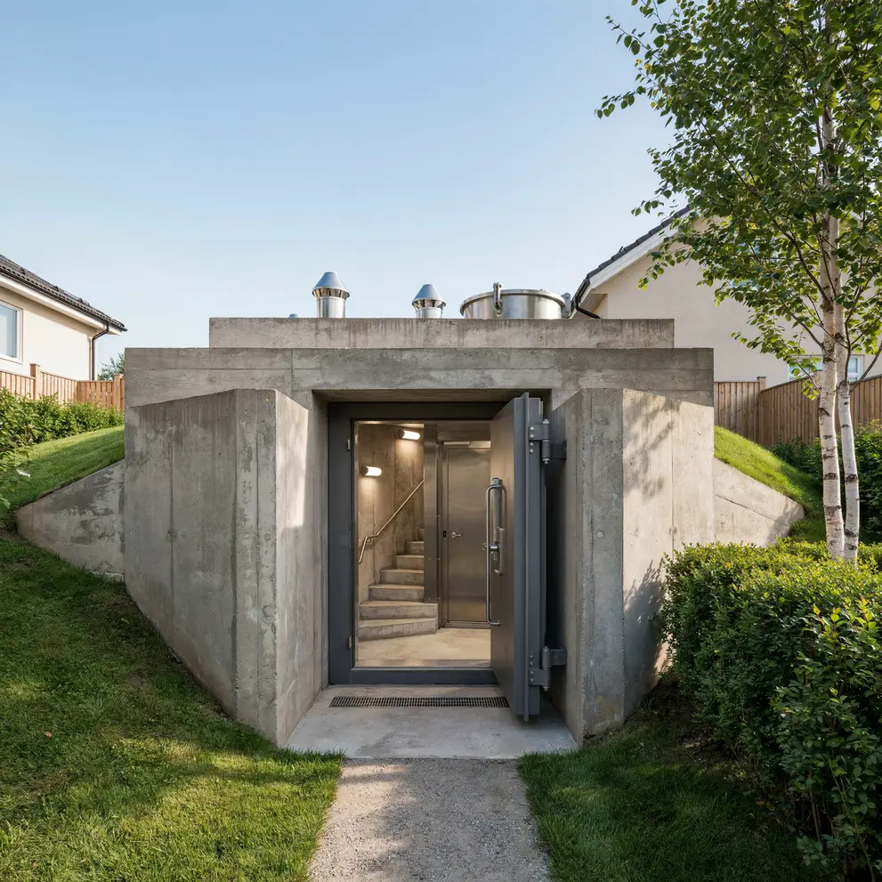 bygga bunker skyddsrum strangnas